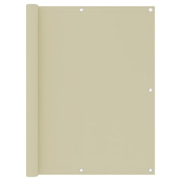 Brise-vue pour balcon 120 x 500 cm terracotta - 30% de remise