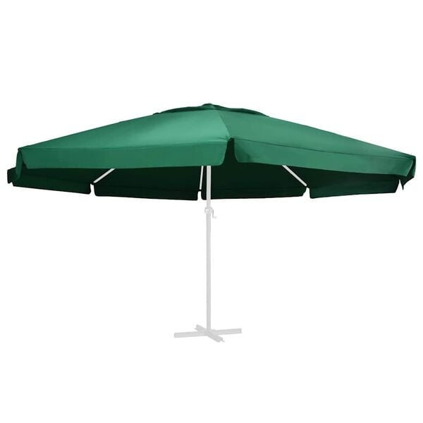 Toile de remplacement pour parasol 600 cm vert - 34% de remise