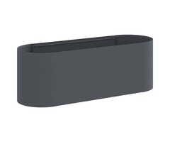 Vidaxl Jardinière surélevée en acier anthracite 120cm - 46% de remise
