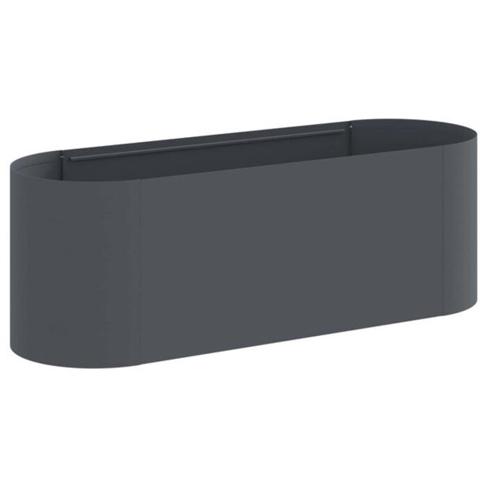 Jardinière surélevée en acier 120cm - Anthracite - 34% de remise