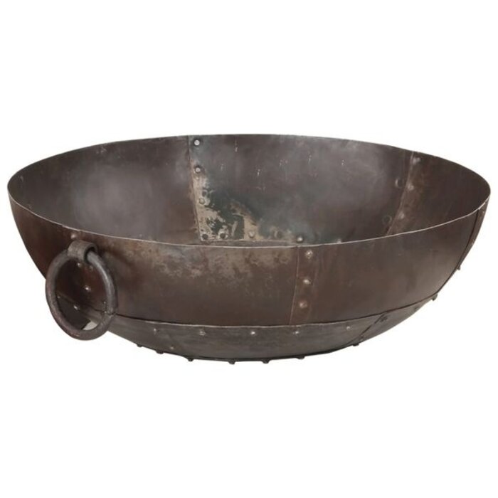 Brasero de jardin en fer 55 x 55 x 38 cm - 34% de remise