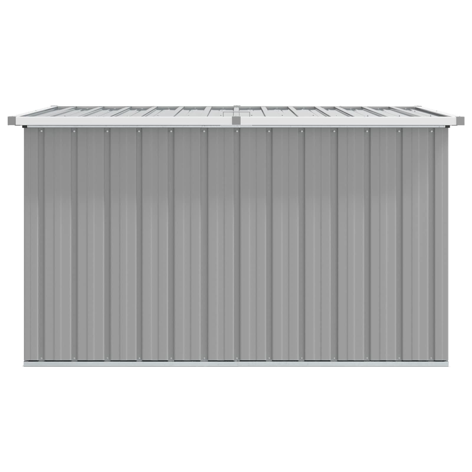 Coffre de jardin en acier galvanisé - 149 cm - 34% de remise