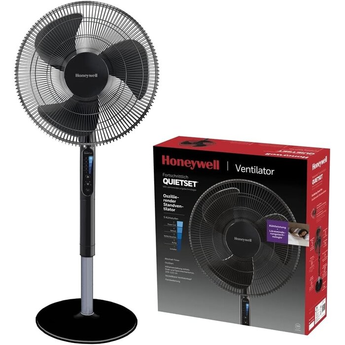 Ventilateur sur pied silencieux réglable - 34% de remise