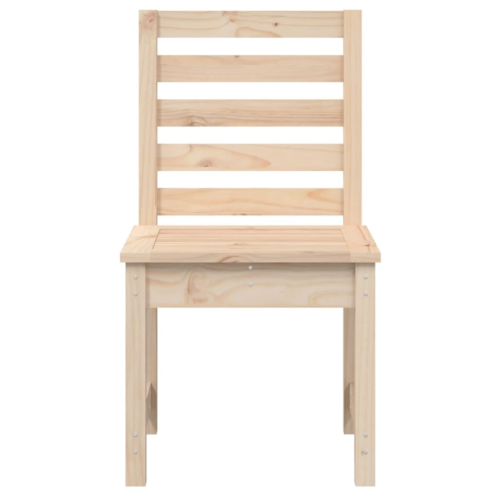 Lot de 2 chaises de jardin en pin massif - 34% de remise