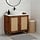 Meuble sous-lavabo 62x33x58 cm marron - 35% de remise