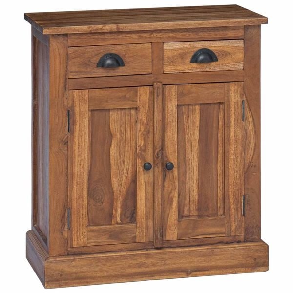 Meuble de rangement en teck massif 65x75cm - 35% de remise