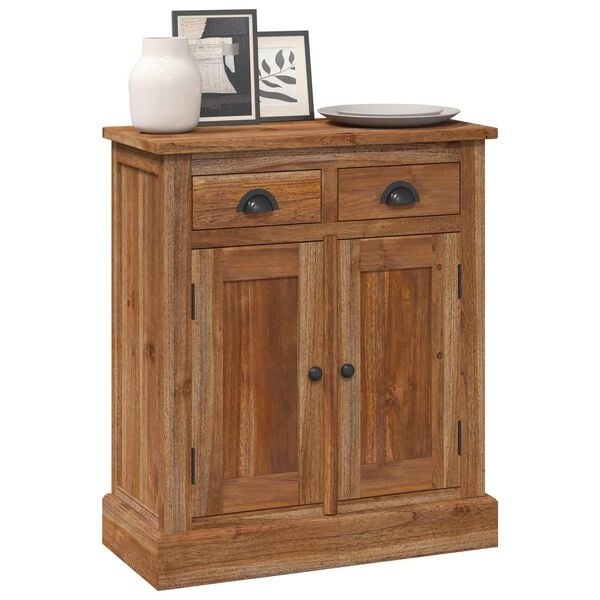 Meuble de rangement en teck massif 65x75cm - 35% de remise