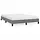 Cadre de lit 140x190 cm gris foncé - 34% de remise
