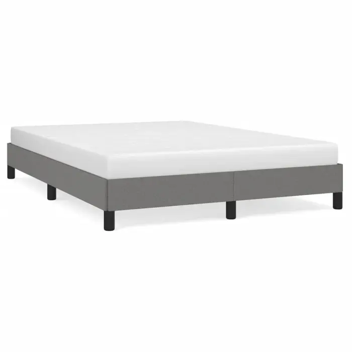 Cadre de lit 140x190 cm gris foncé - 34% de remise