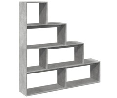Vidaxl Étagère séparateur de pièce 4 niveaux gris béton - 46% de remise