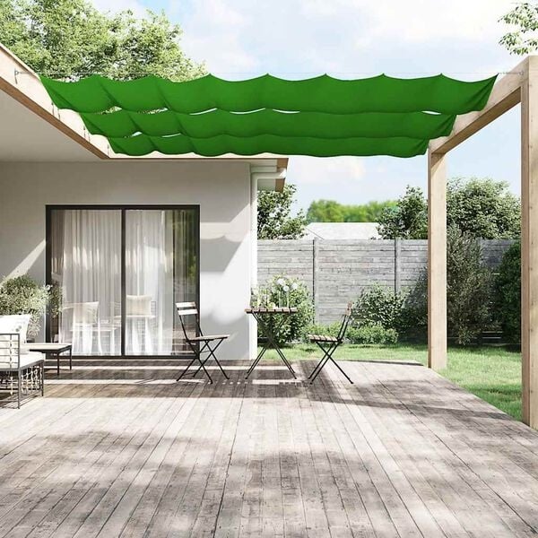 Store vertical de balcon 100x1000 cm - Vert clair - 31% de remise