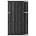 Portillon de jardin composite gris 100x180 cm - 35% de remise