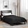 Couette noire 140x220cm microfibre - 32% de remise