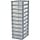 Tour de rangement 10 tiroirs A4 Gris transparent Taille S - 33% de remise