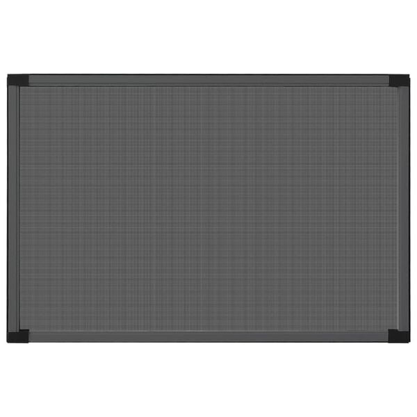 Moustiquaire extensible 100-193x75 cm - Anthracite - 33% de remise