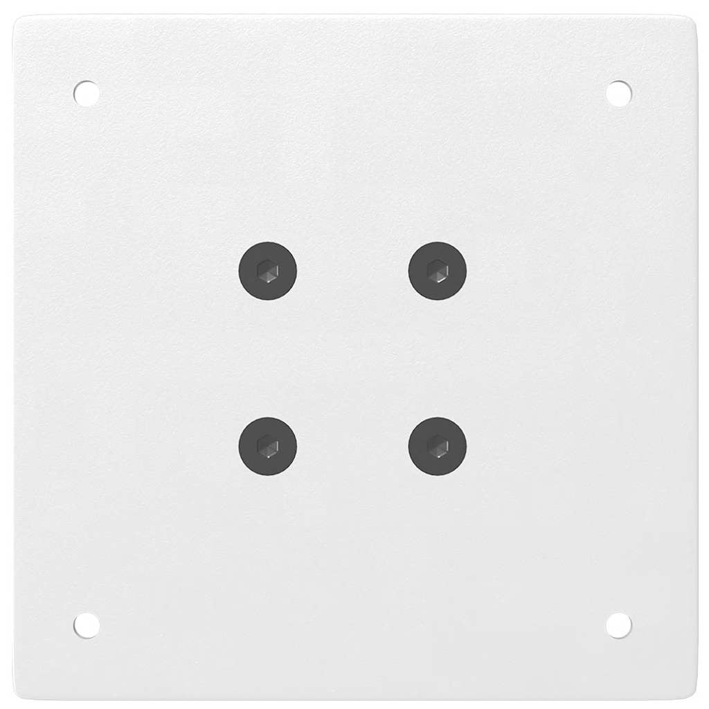 Lot de 4 pieds de table acier blanc 90-92 cm - 29% de remise