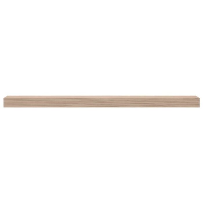 Étagère murale flottante 80x23,5 cm aspect chêne - 31% de remise