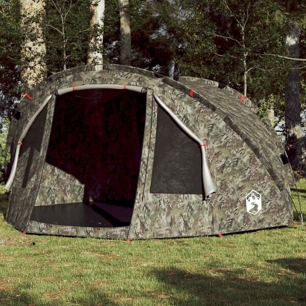 Tente de pêche 4 personnes Camouflage - 34% de remise