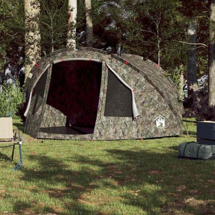 Tente de pêche 4 personnes Camouflage - 34% de remise
