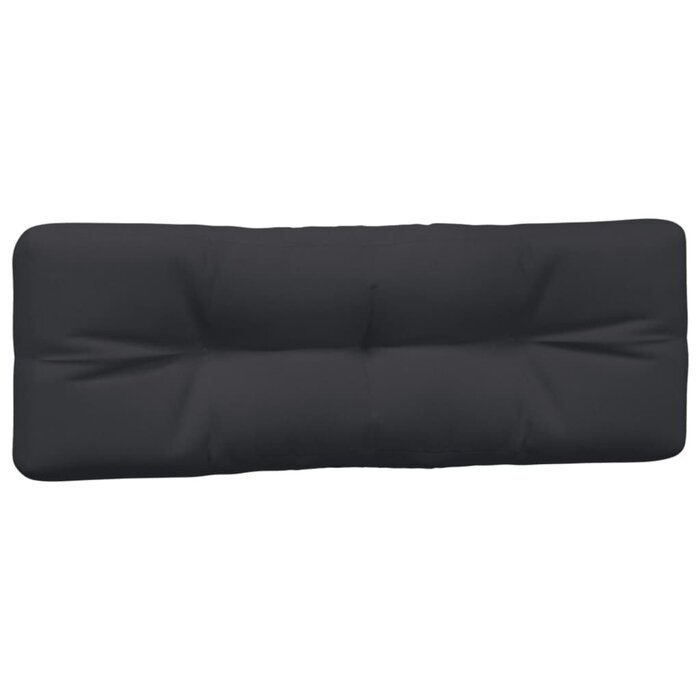 Lot de 2 coussins pour palette, noir - 34% de remise