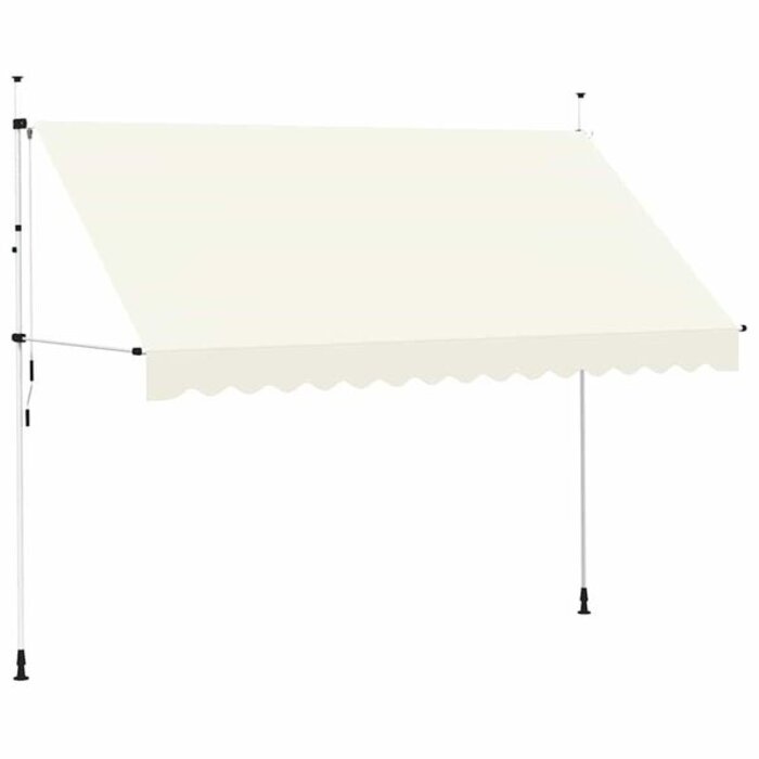 Store banne manuel rétractable 350 cm crème - 34% de remise