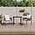 Lot de 2 chaises de jardin rotin marron - 34% de remise