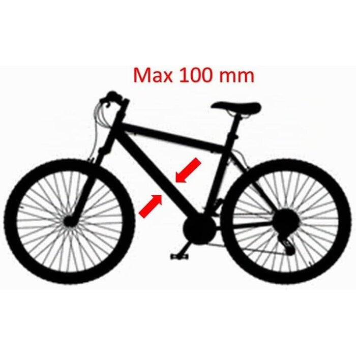Porte-vélos de toit Chrome Taille L - 34% de remise