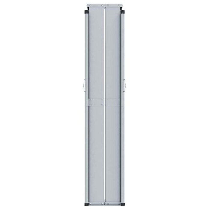 Pare-vent rétractable 200x1200 cm Noir - 35% de remise