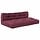 Coussin pour canapé palette 120x80cm - Bordeaux - 35% de remise