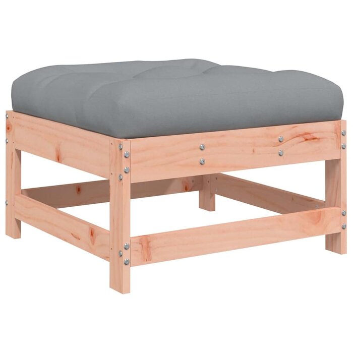 Salon de jardin 3 pièces en bois de douglas - 35% de remise