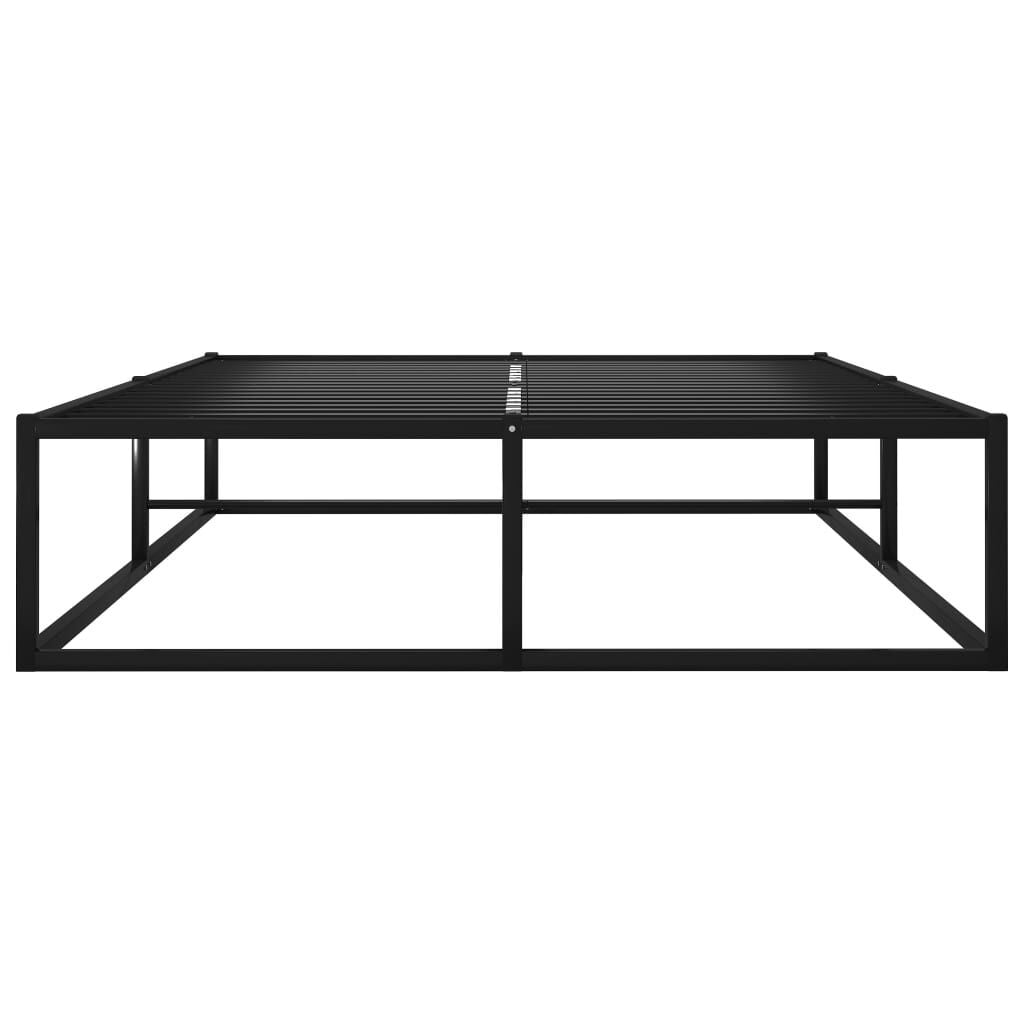 Cadre de lit en métal noir 120x200 cm - 30% de remise
