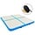 Tapis de gymnastique gonflable 200x200x10 cm - Bleu/Gris - 35% de remise