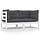 Banquette de jardin 2 places en pin blanc - 34% de remise