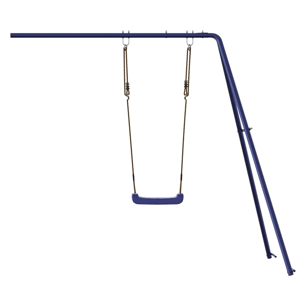 Aire de jeux avec toboggan et balançoire bleu - 34% de remise