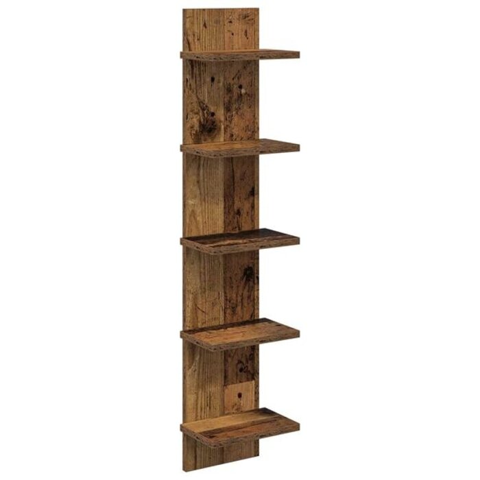 Étagère murale bois vieilli 100cm - 32% de remise