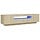 Meuble TV LED 160 cm chêne Sonoma - 34% de remise