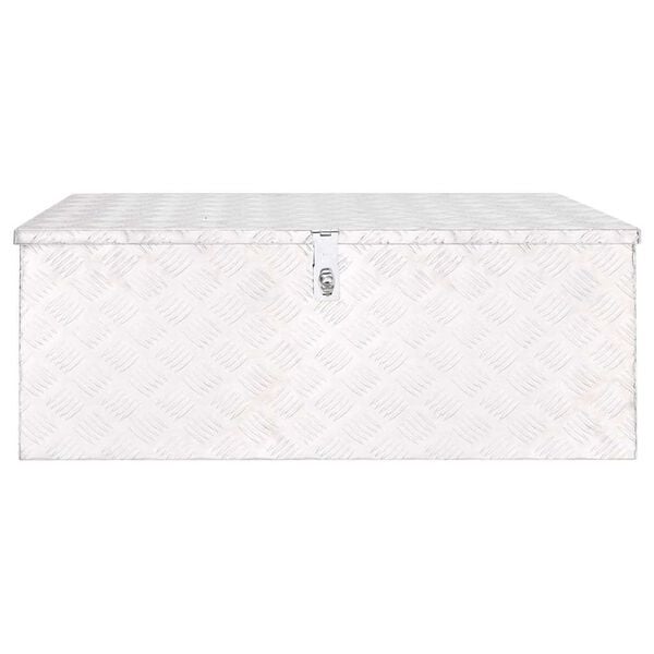 Coffre de rangement en aluminium 100x55x37 cm - 35% de remise