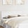 Tête de lit rectangulaire en bois blanc 203x90 cm - 34% de remise