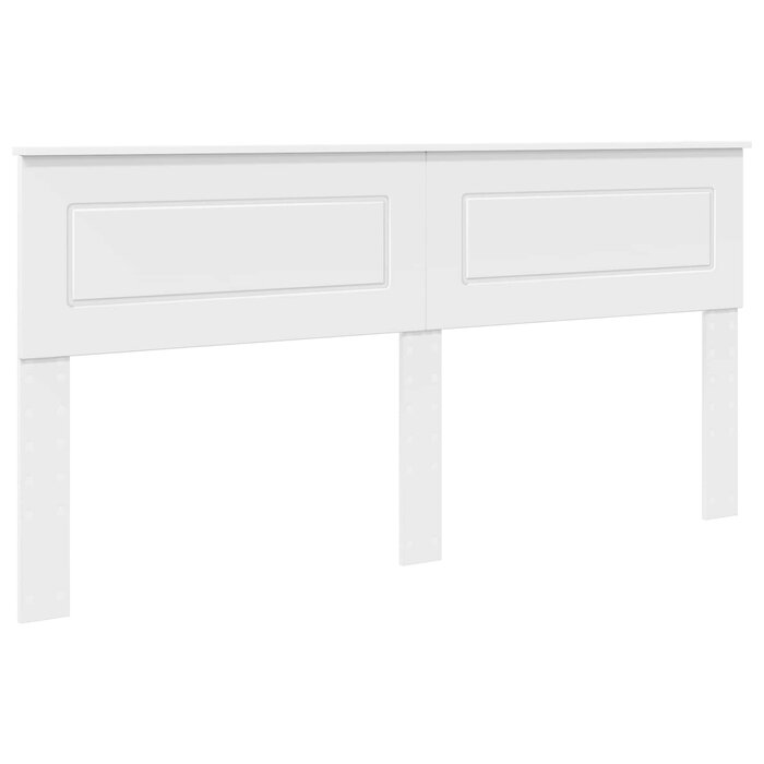 Tête de lit rectangulaire en bois blanc 203x90 cm - 34% de remise