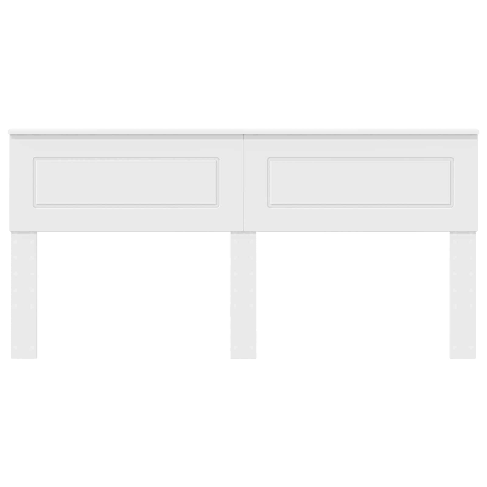 Tête de lit rectangulaire en bois blanc 203x90 cm - 34% de remise