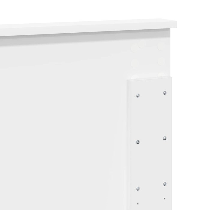 Tête de lit rectangulaire en bois blanc 203x90 cm - 34% de remise