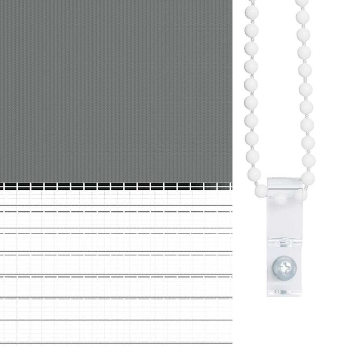 Store enrouleur jour nuit 115x200 cm gris foncé - 31% de remise