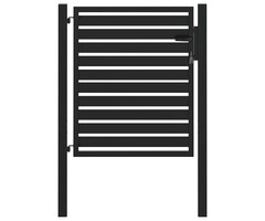Vidaxl Portillon de jardin en alu noir 100x100 cm - 47% de remise
