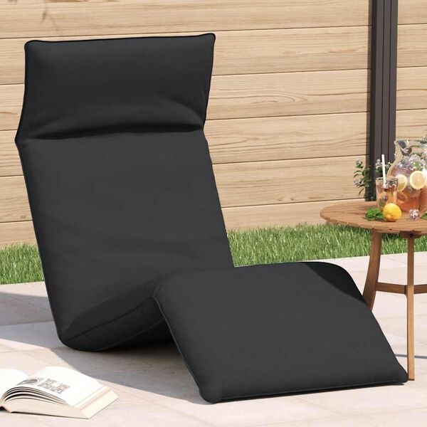 Chaise longue pliable noire - 34% de remise - Confort et détente