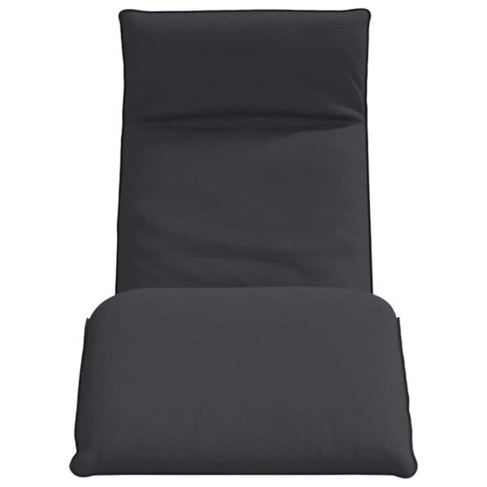 Chaise longue pliable noire - 34% de remise - Confort et détente