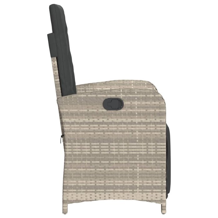 Lot de 2 chaises de jardin inclinables avec repose-pieds - 35% de remise