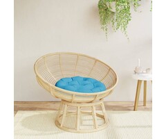 Vidaxl Coussin rond bleu clair 60x11 cm - 40% de remise