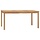 Table de jardin en teck massif 160x80 cm - 35% de remise