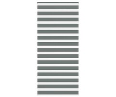 Vidaxl Store enrouleur jour nuit 100x200 cm gris foncé - 41% de remise