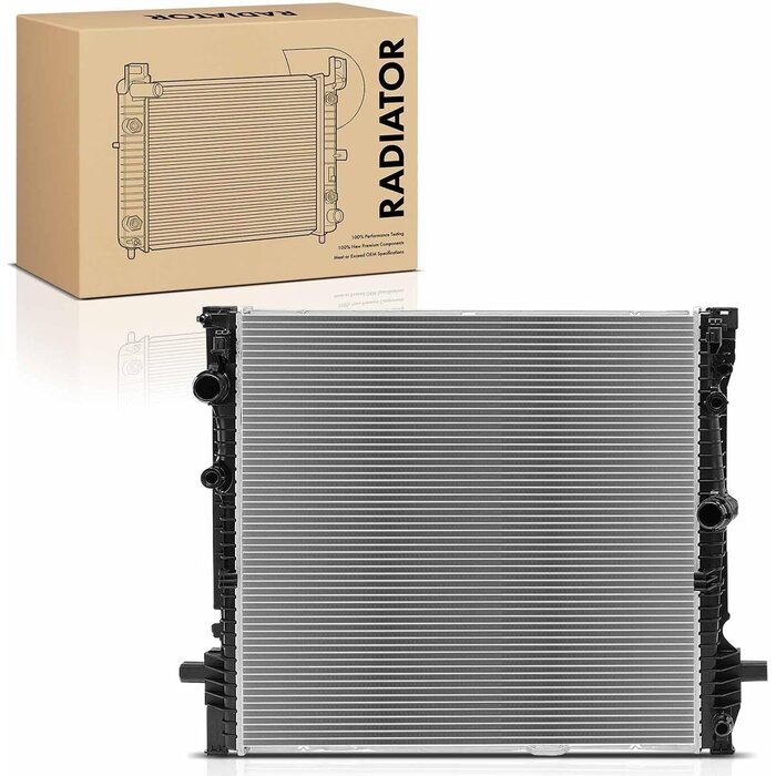 Radiateur de refroidissement moteur Chrome Taille L - 35% de remise